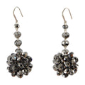 Isabel Marant Crystal Dangle Earrings — Black