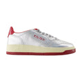 Autry Medalist Sneaker — Silver