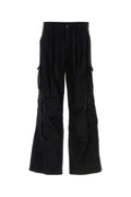 Dolce & Gabbana Multi-Pocket Cotton-Blend Cargo Pants — Black