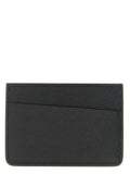 Maison Margiela Grained Calfskin Card Case — Black