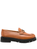 Ferragamo Rolo Loafer — Brown
