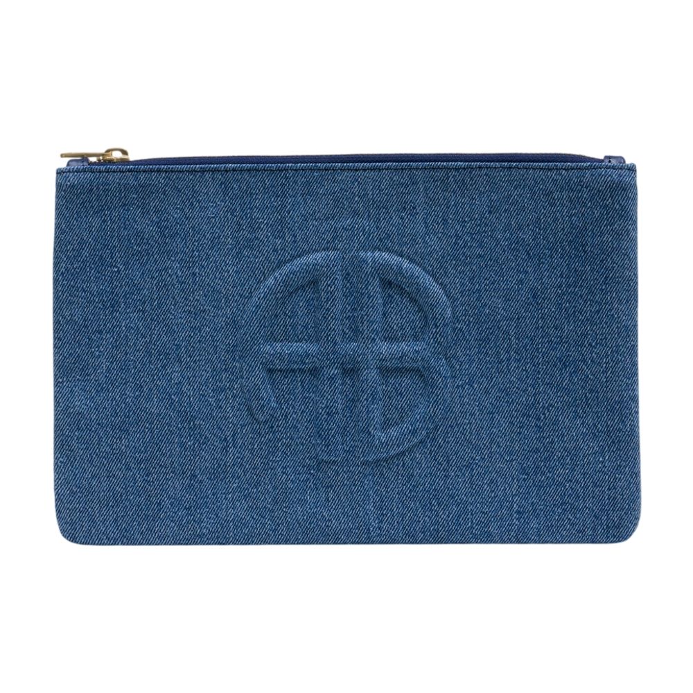 Anine Bing Clutch — Blue