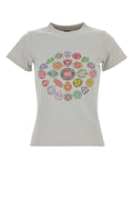 Balenciaga Logo-Print Cotton T-shirt — White