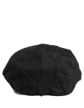Dolce & Gabbana HAT10081 Herringbone Cotton Flat Cap — Black