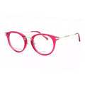 Marc Jacobs Round Acetate Eyeglasses — Pink