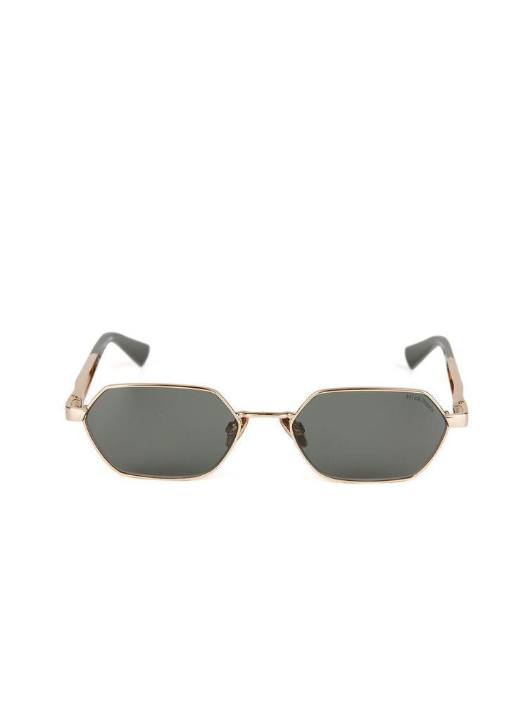 Hickmann HI3255 Metal Hexagonal Sunglasses — Gold
