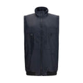 MM6 Maison Margiela Quilted Nylon Vest — Black