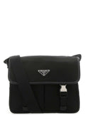 Prada Re-Nylon Crossbody Bag — Black