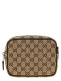 Bolso cruzado Gucci GG Canvas - Beige