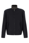Bottega Veneta Collo Jacket — Navy