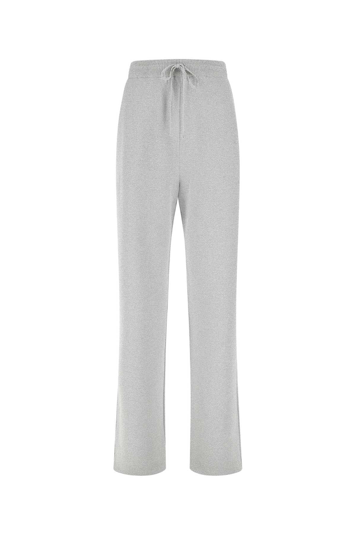 Prada Cashmere Knit Joggers — Gray
