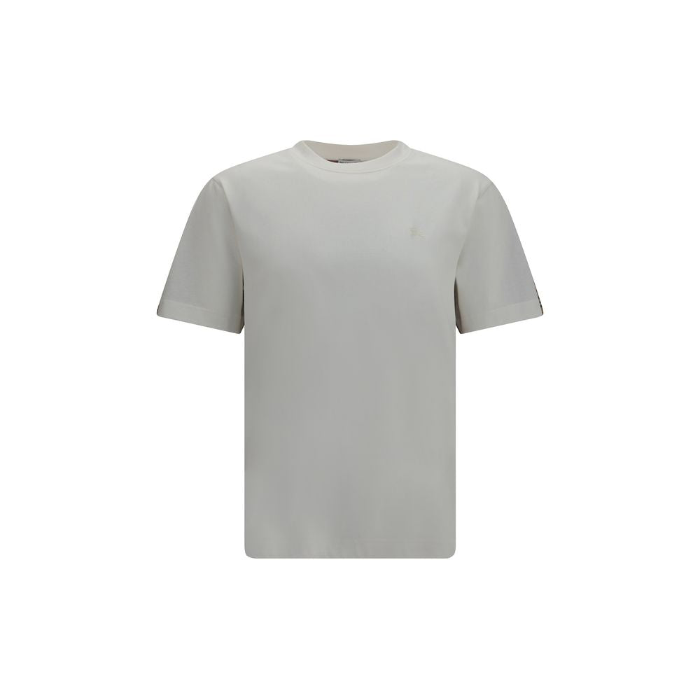 Burberry Check T-Shirt — Gray