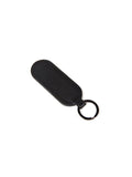 Momo Design Textured Genuine Leather Key Case — Black