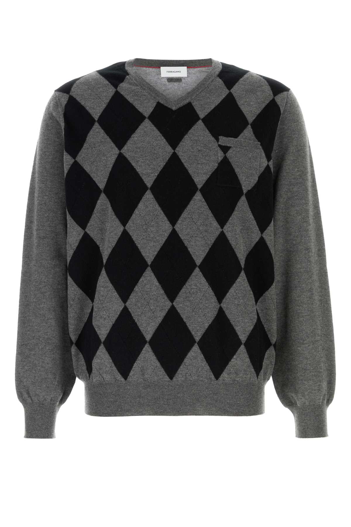 Ferragamo Maglie Sweater — Gray