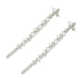 Simone Rocha Drip Earrings — White