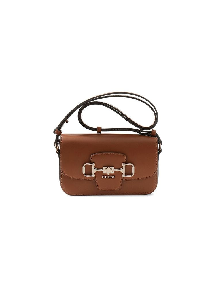 Guess Janie Crossbody Bag — Brown
