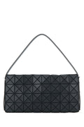 Baobao Geometric Quilted Shoulder Bag — Black