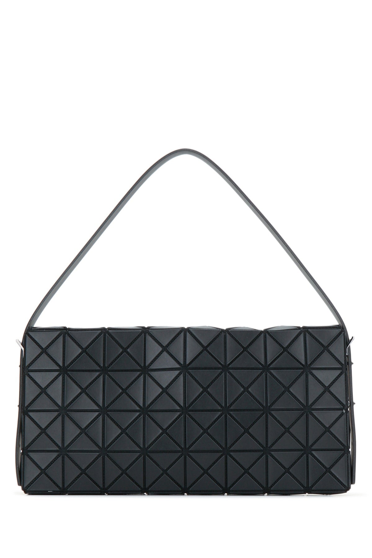 Baobao Geometric Quilted Shoulder Bag — Black