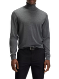 Hugo Boss Turtleneck Sweater — Gray
