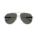 Gucci GG1311S004 Aviator Full Rim Sunglasses — Gray