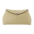 Toteme T-Lock Clutch — Ivory