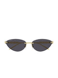 Cartier CT0543S Cat-Eye Metal Sunglasses — Gold