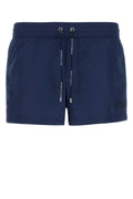 Dolce & Gabbana Poliestere Shorts — Navy