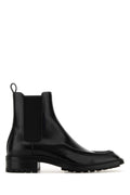 Saint Laurent Chelsea Calf Leather Boot — Black