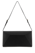 Jil Sander Leather Envelope Clutch — Black