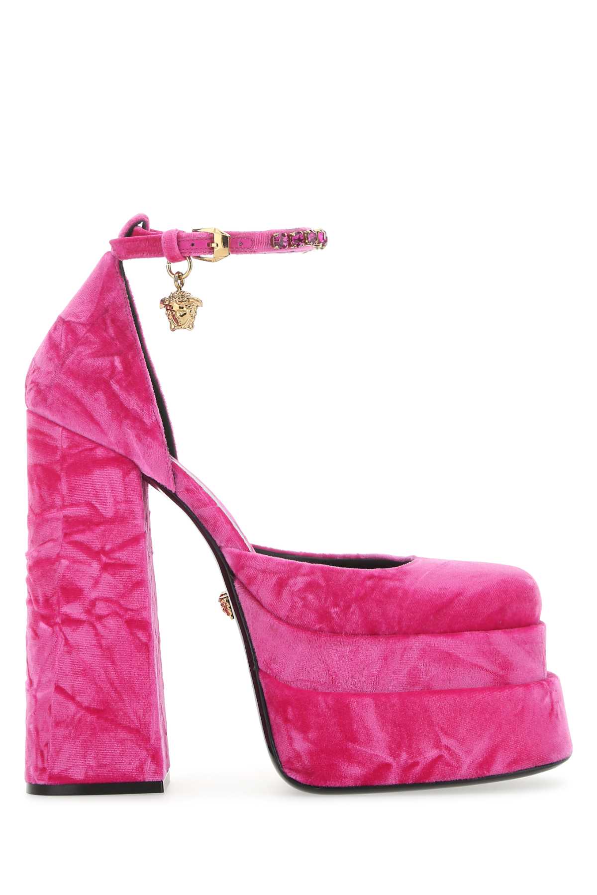 Versace Tacco Platform Heel — Pink
