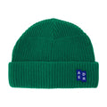 Ader Error BLAFWBE03GN Ribbed Wool Beanie — Green