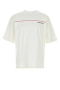 Dsquared2 Logo-Embroidered Cotton T-Shirt — White