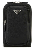 Prada Calfleather Phone Case — Black