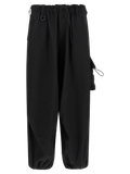 Y-3 Technical Polyester Cargo Pants — Black