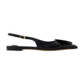 Jacquemus Duelo P Slingback Flat — Black