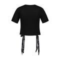 Simone Rocha Bow-Tail Detail T-Shirt — Black