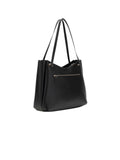 Bolso de mano Guess Devon 3 Comp — Negro