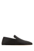 Bottega Veneta Intrecciato Leather Slipper — Black
