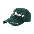 Acne Studios C40475-AAX Logo-Embroidered Cotton Baseball Cap — Green