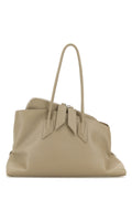 The Attico Handle Top Handle Bag — Beige