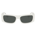Versace Rectangular Frame Sunglasses — White