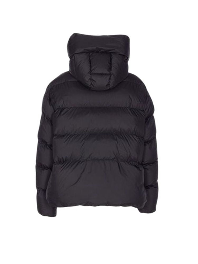 Pinko Quilted Polyester Down Jacket — Black