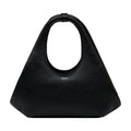 Coperni Pebbled Leather Shoulder Bag — Black