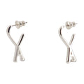AMI Paris ADC Earrings — Silver