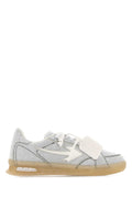 Off-White Lightning-Graphic Low-Top Sneaker — White