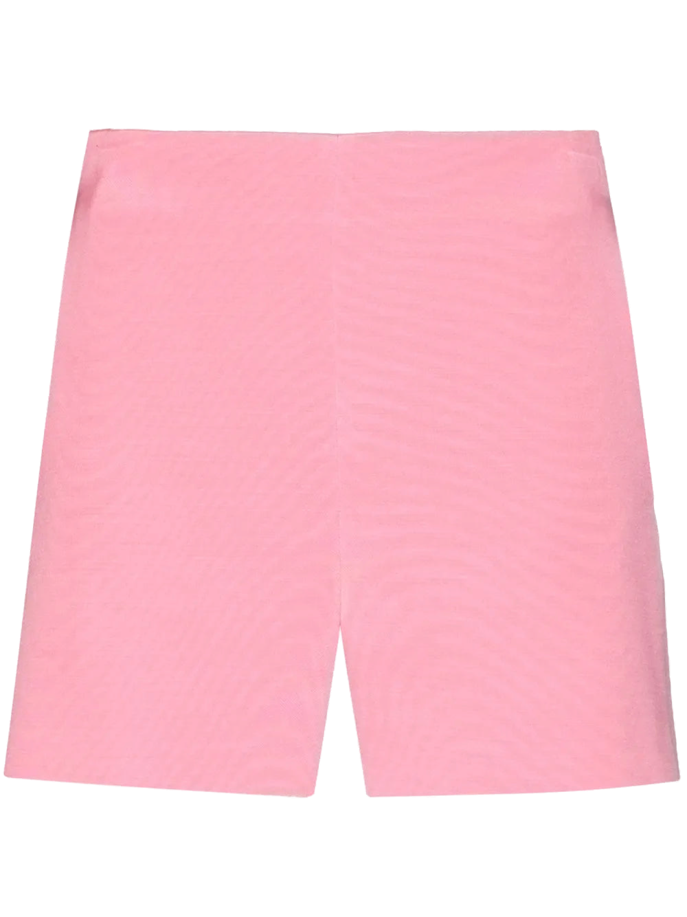 Valentino High-Rise Tailored Shorts — Pink