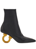 Ferragamo Elina Ankle Boot — Black