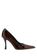 Ferragamo Bromarner Pump — Brown