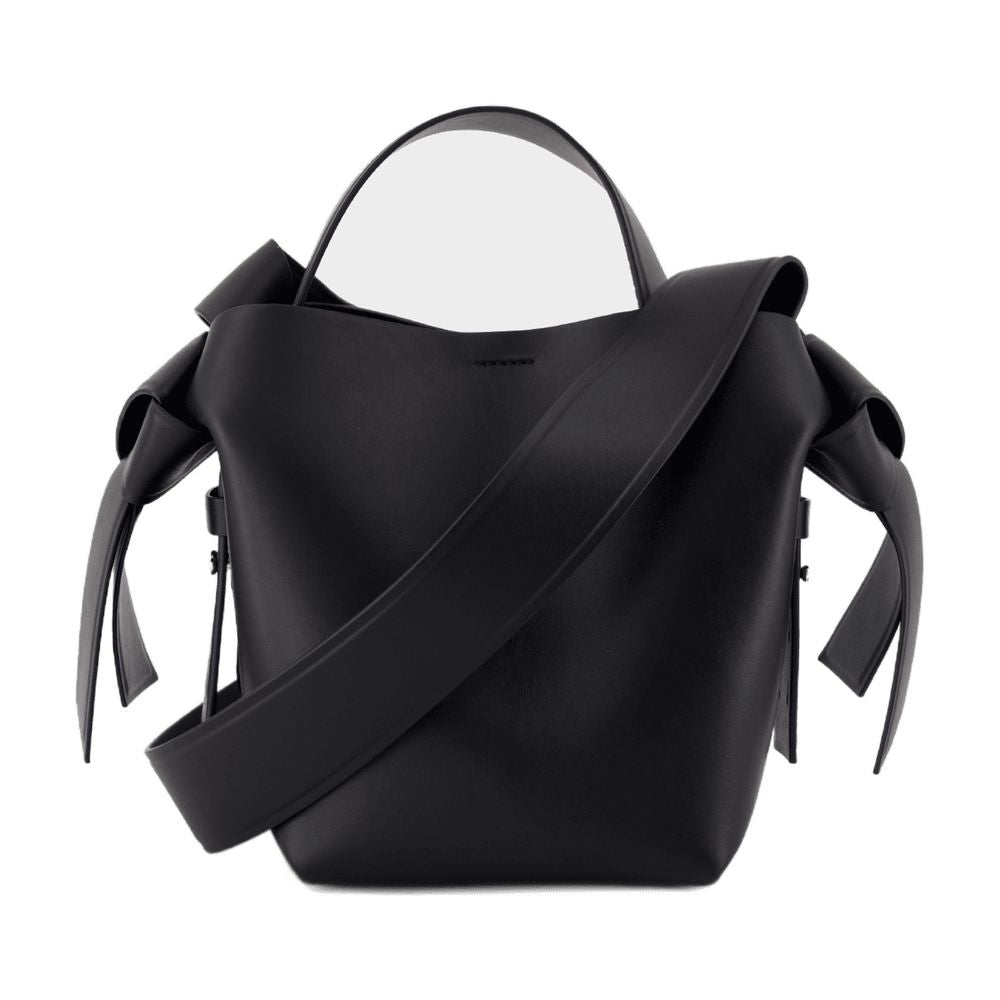 Acne Studios Musubi Mini R Crossbody Bag — Black