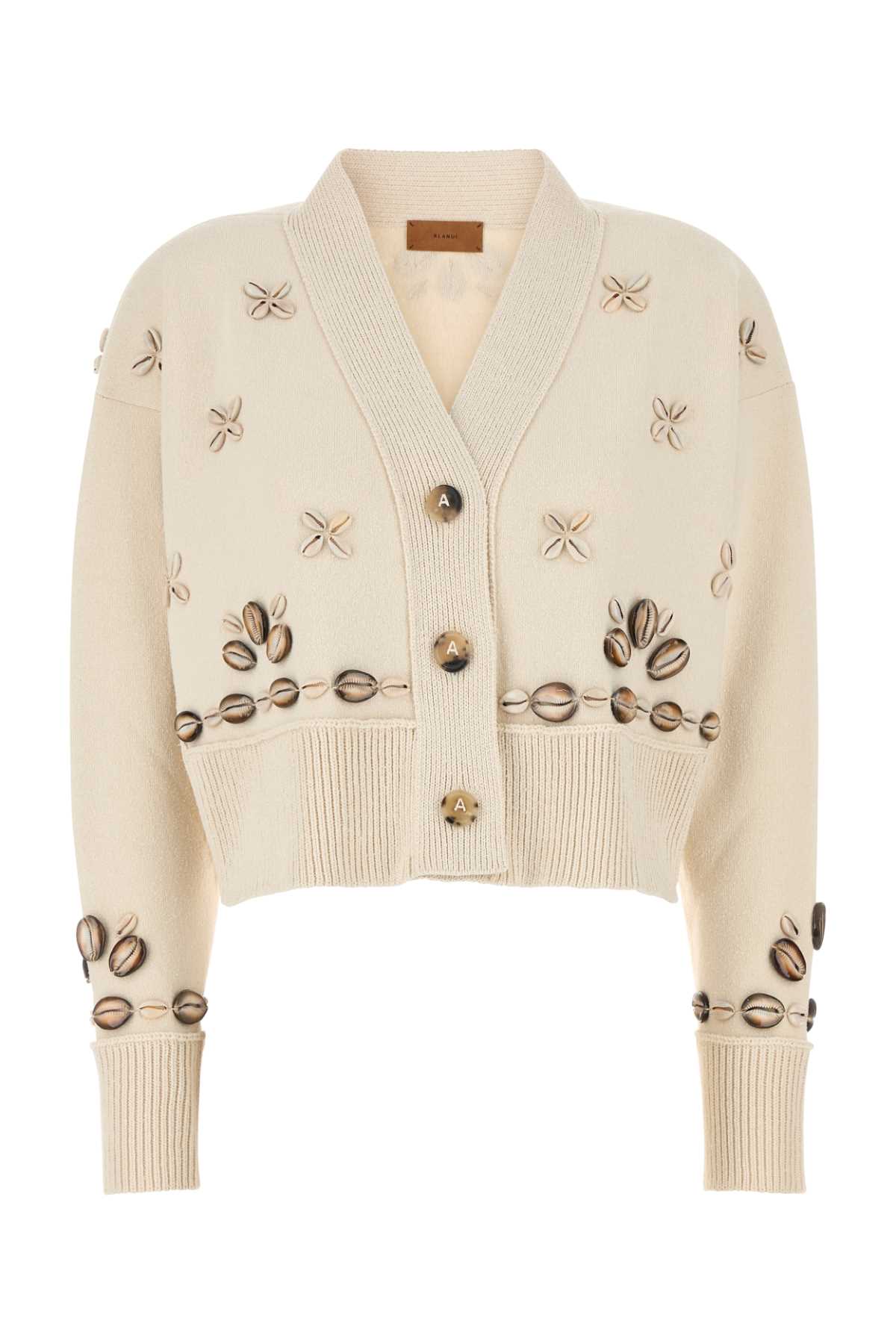Alanui Dream Cardigan — Beige